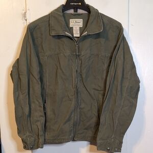 LL Bean Lightweight Shirt Jacket mens large